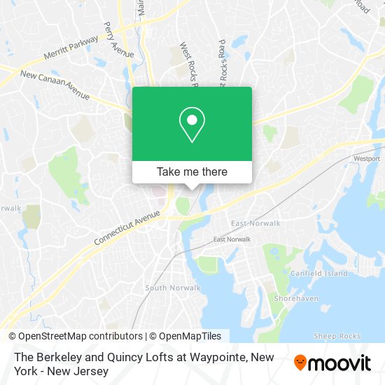 The Berkeley and Quincy Lofts at Waypointe map