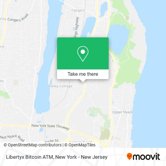 Mapa de Libertyx Bitcoin ATM