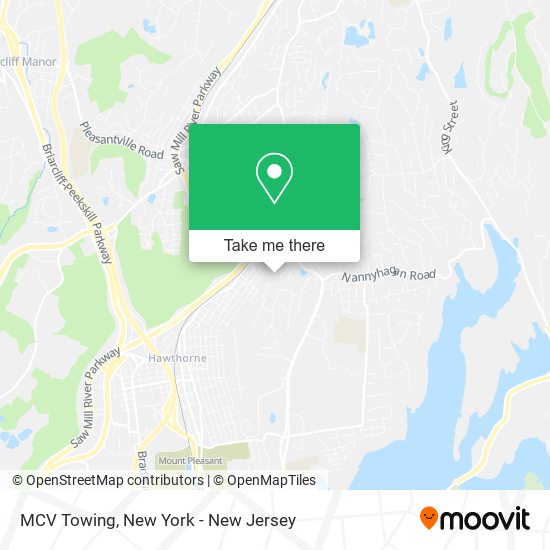 MCV Towing map