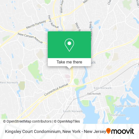 Kingsley Court Condominium map