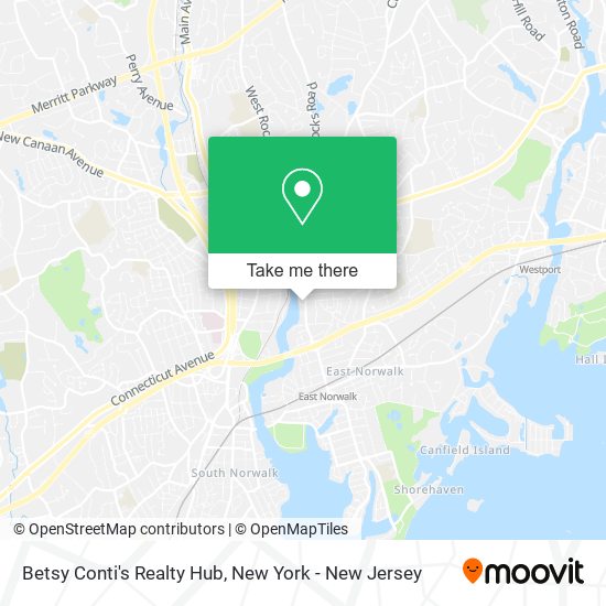 Betsy Conti's Realty Hub map