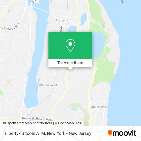 Mapa de Libertyx Bitcoin ATM