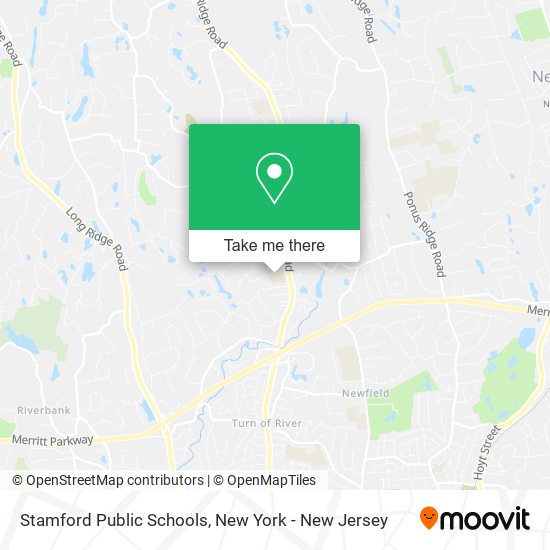 Stamford Public Schools map