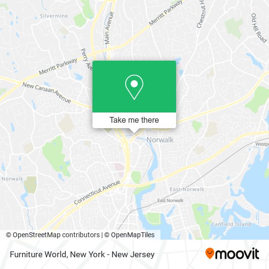 Furniture World map