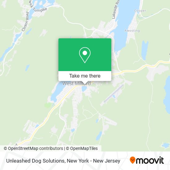 Unleashed Dog Solutions map