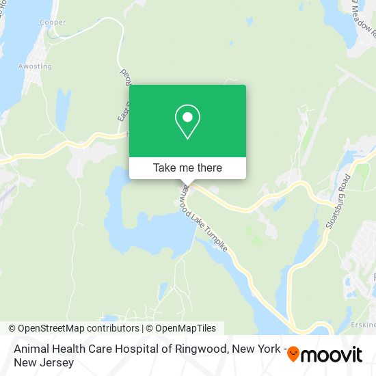 Mapa de Animal Health Care Hospital of Ringwood
