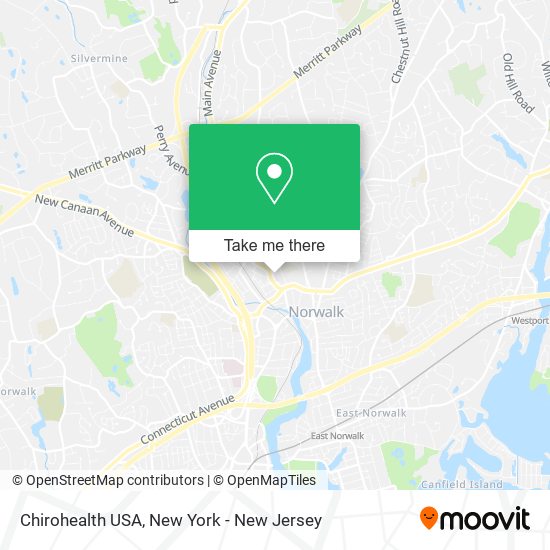 Mapa de Chirohealth USA