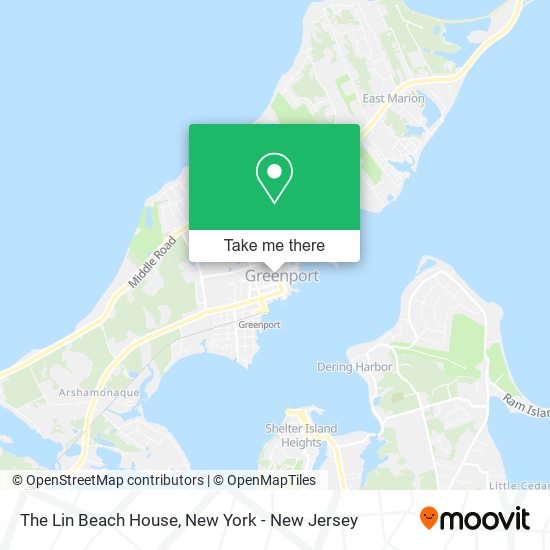 The Lin Beach House map