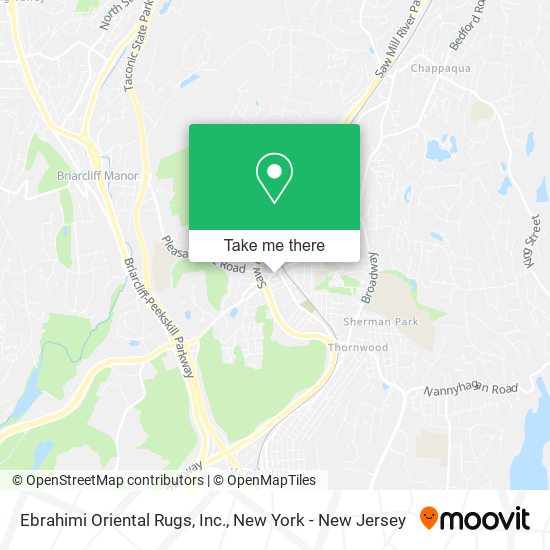 Ebrahimi Oriental Rugs, Inc. map