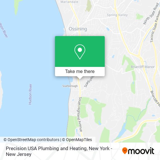 Mapa de Precision USA Plumbing and Heating