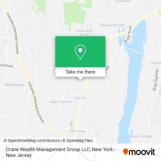 Mapa de Crane Wealth Management Group LLC