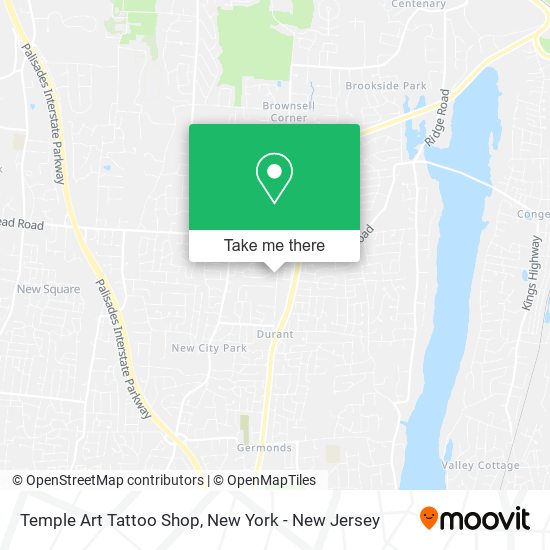 Temple Art Tattoo Shop map