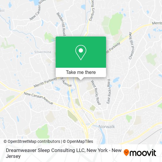 Dreamweaver Sleep Consulting LLC map