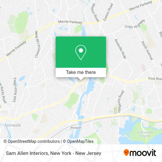 Sam Allen Interiors map