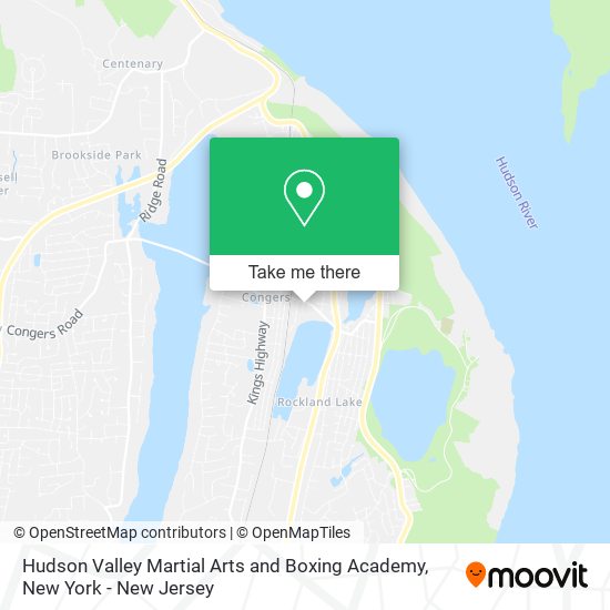 Hudson Valley Martial Arts and Boxing Academy map