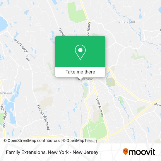 Family Extensions map