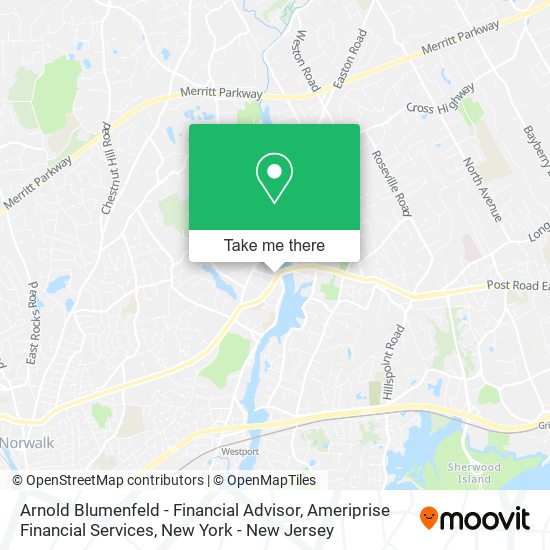 Mapa de Arnold Blumenfeld - Financial Advisor, Ameriprise Financial Services