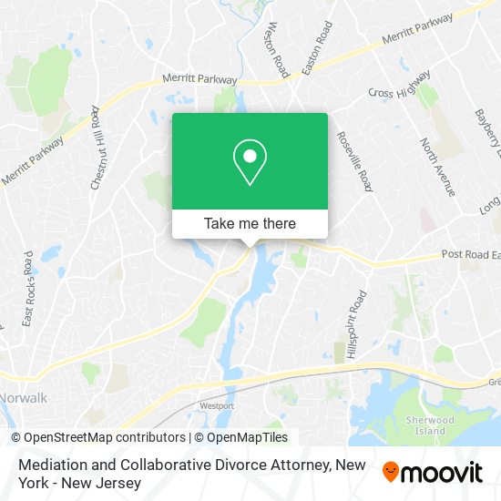 Mediation and Collaborative Divorce Attorney map