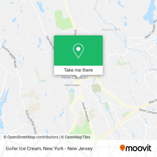 Gofer Ice Cream map