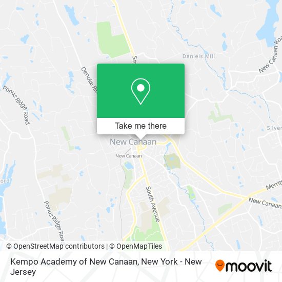 Mapa de Kempo Academy of New Canaan