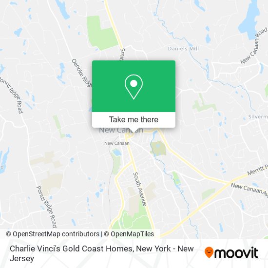 Charlie Vinci's Gold Coast Homes map