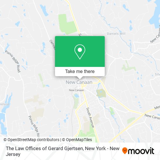 The Law Offices of Gerard Gjertsen map