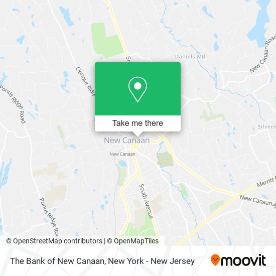 Mapa de The Bank of New Canaan