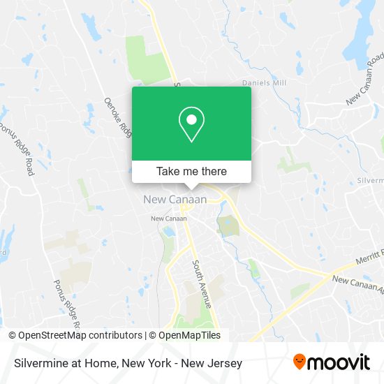 Silvermine at Home map