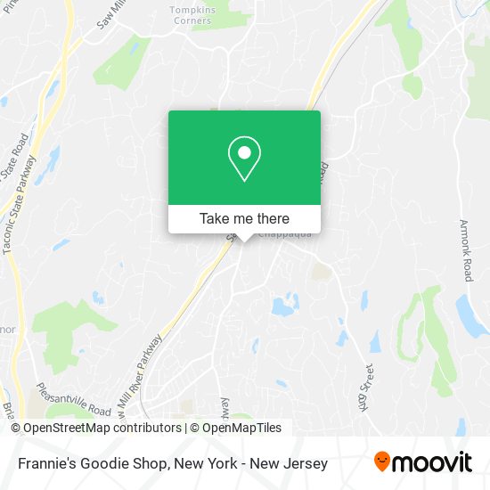 Frannie's Goodie Shop map