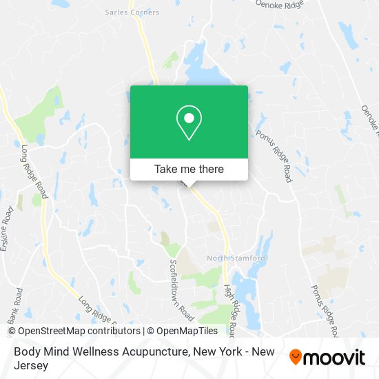 Body Mind Wellness Acupuncture map