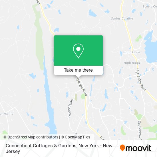 Mapa de Connecticut Cottages & Gardens