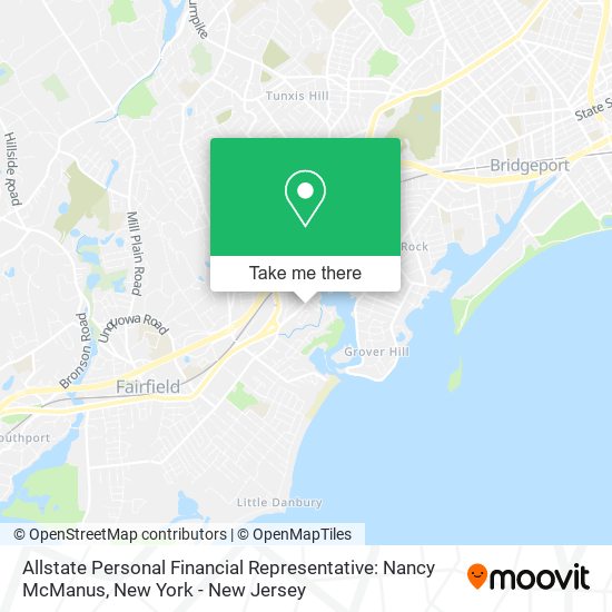 Allstate Personal Financial Representative: Nancy McManus map