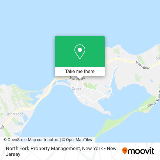 Mapa de North Fork Property Management