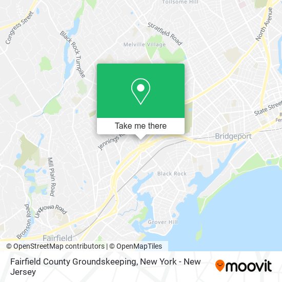Fairfield County Groundskeeping map
