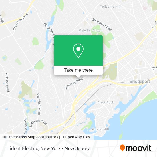 Trident Electric map