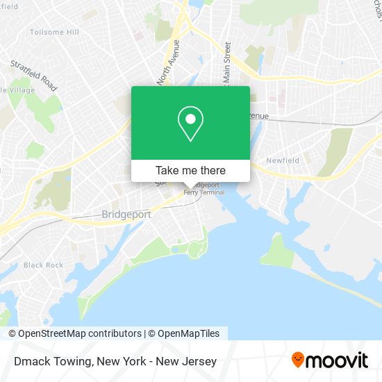 Dmack Towing map