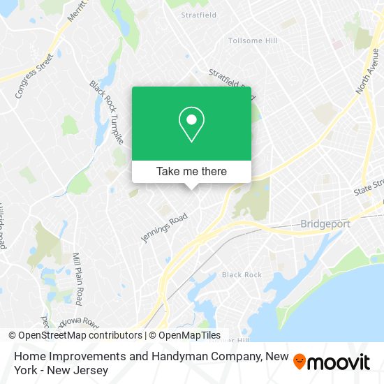Mapa de Home Improvements and Handyman Company