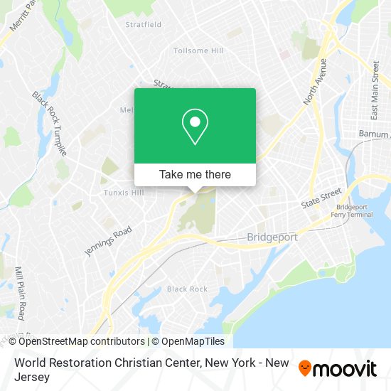 World Restoration Christian Center map