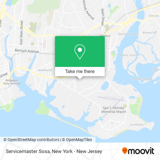 Servicemaster Sosa map