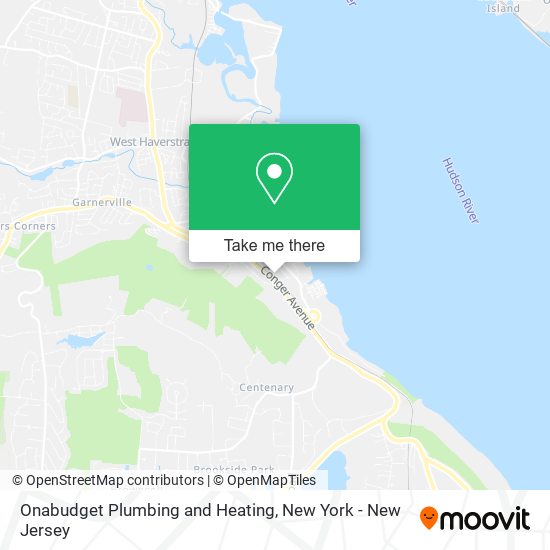 Onabudget Plumbing and Heating map