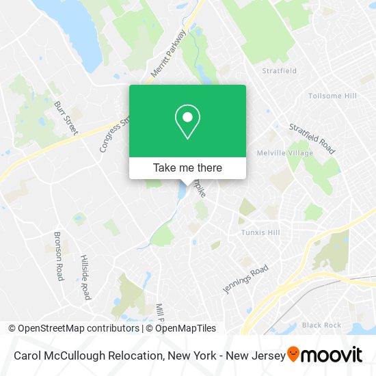 Mapa de Carol McCullough Relocation