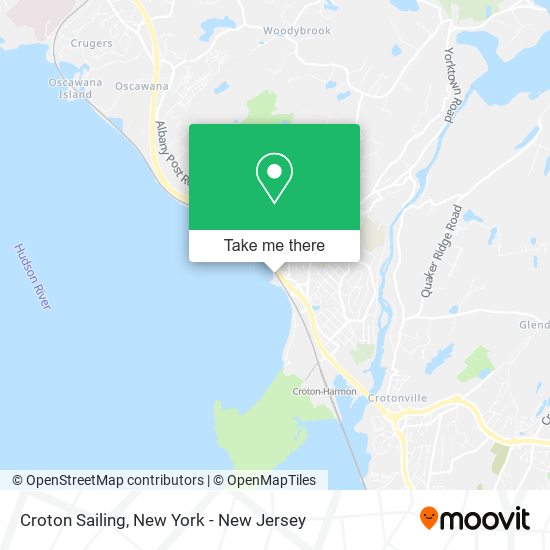 Croton Sailing map