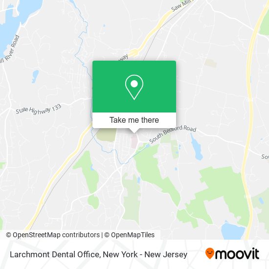 Larchmont Dental Office map
