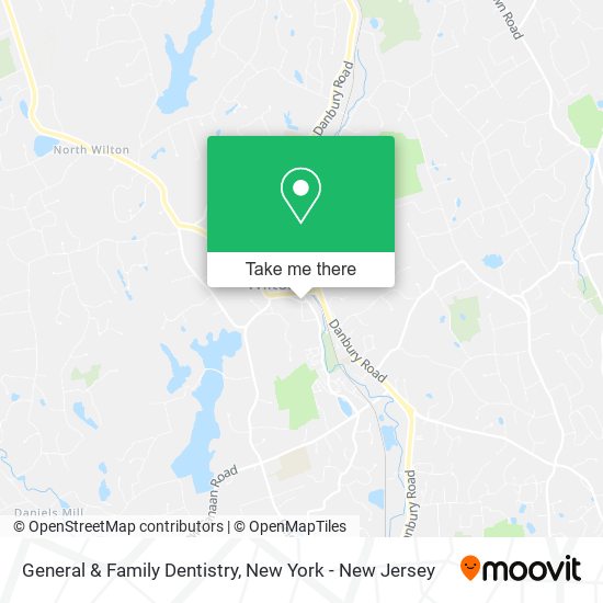 General & Family Dentistry map