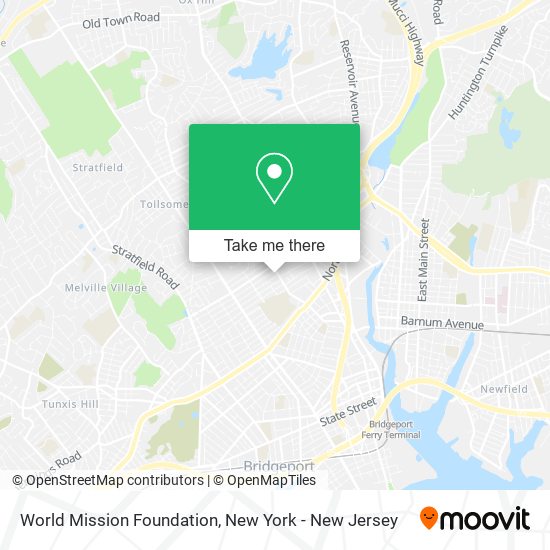 Mapa de World Mission Foundation