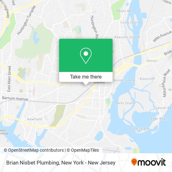 Mapa de Brian Nisbet Plumbing