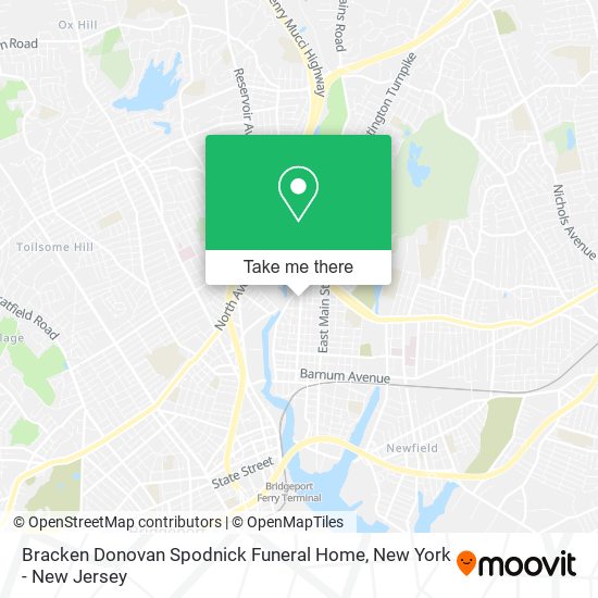 Mapa de Bracken Donovan Spodnick Funeral Home