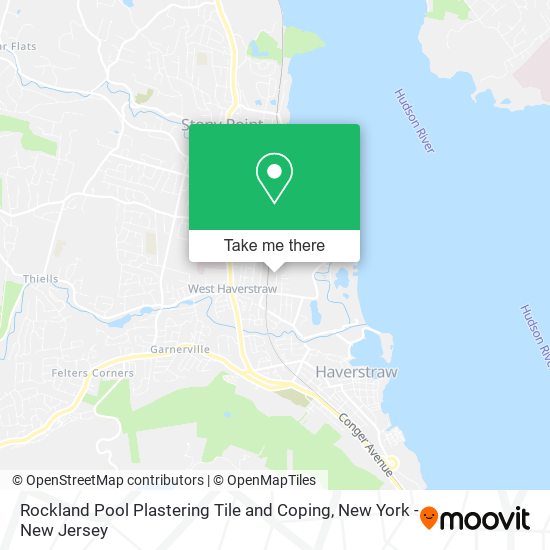 Rockland Pool Plastering Tile and Coping map