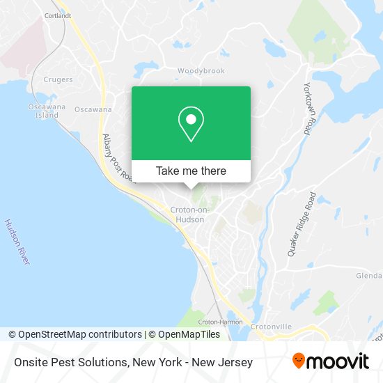 Onsite Pest Solutions map