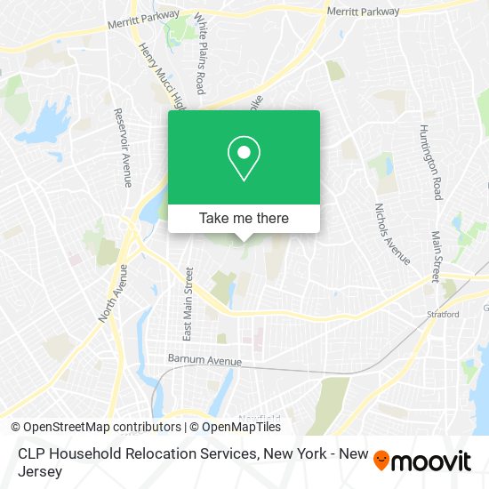 CLP Household Relocation Services map